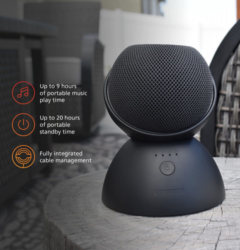 Base De Batería Mission Para Homepod Mini Blanco