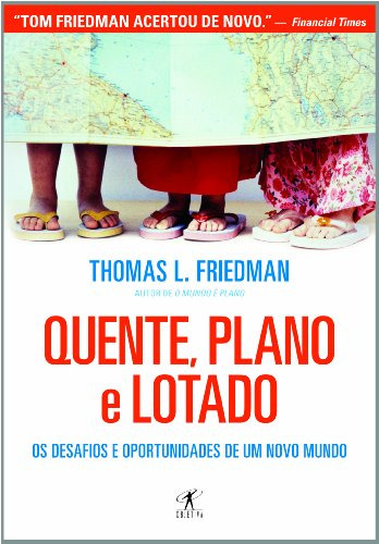 Libro Quente Plano E Lotado De Friedman Thomas L  Objetiva (