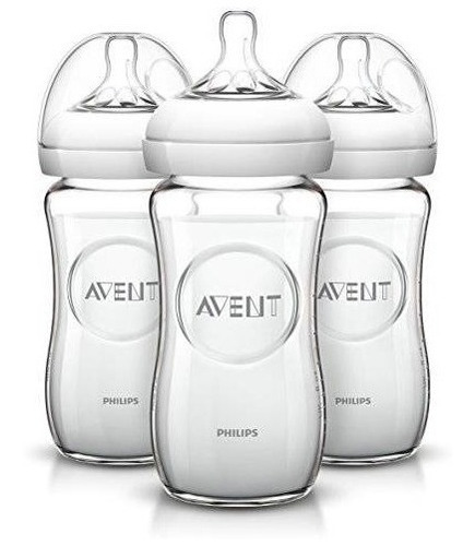 Philips Avent Vaso Natural Botella De 8 Onzas (paquete De 3)