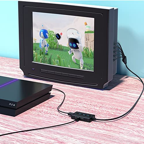 Cable Convertidor De Hdmi A Componente Con Función De Escala