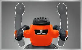 Pulidora Lustradora-120w-dowen Pagio Color Naranja