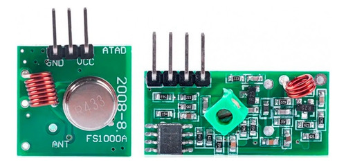 Módulo Rf Transmisor Y Receptor 433mhz Arduino