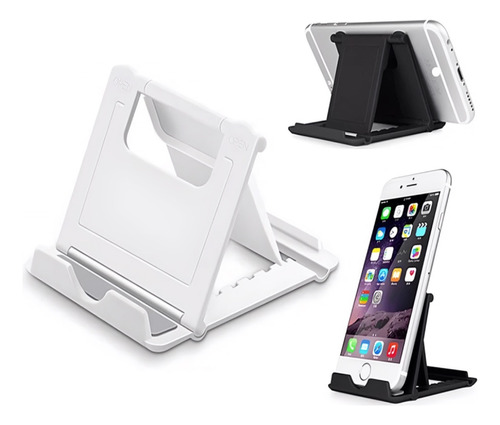 Soporte Base Plegable Celular Mesa Escritorio Ajustable 