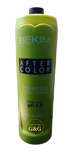 Shampoo De 1200ml After Color Ph 3.5 Bekim