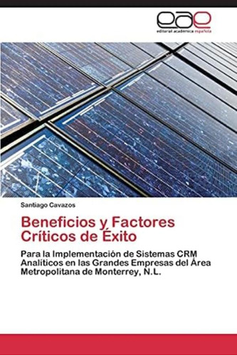 Libro: Beneficios Y Factores Críticos De Éxito: Para La De