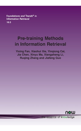 Libro Pre-training Methods In Information Retrieval - Fan...