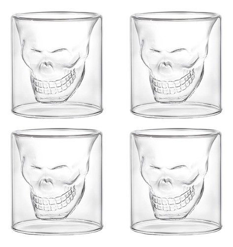 Intowalk Creative Skull Cocktail Glass, Heterosexual Persona