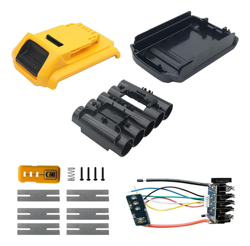 Substituição De Peças De Plástico Da Bateria 20v 5cell 18650