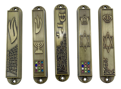 Puerta Mezuzah Metal Bendición Mezuzahw Regalo Religioso