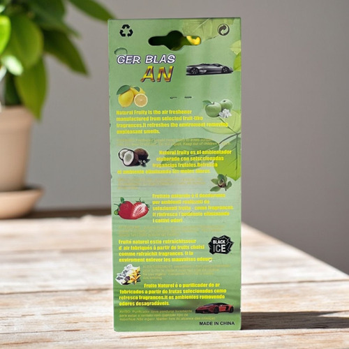 Ambientador Aromatizante Aroma Vainilla Pack 2und Ger Blas