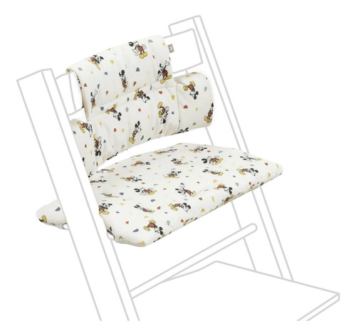 Stokke Tripp Cushion Classion, Mickey Celebration Pares Con