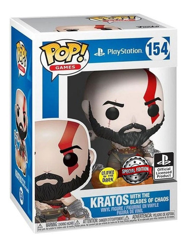 Boneco Funko Pop Games Playstation God Of War Kratos 154
