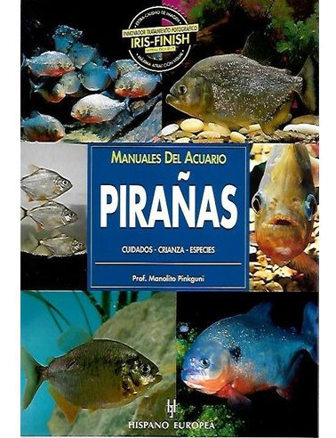 Libro Manuales Del Acuario Pirañas