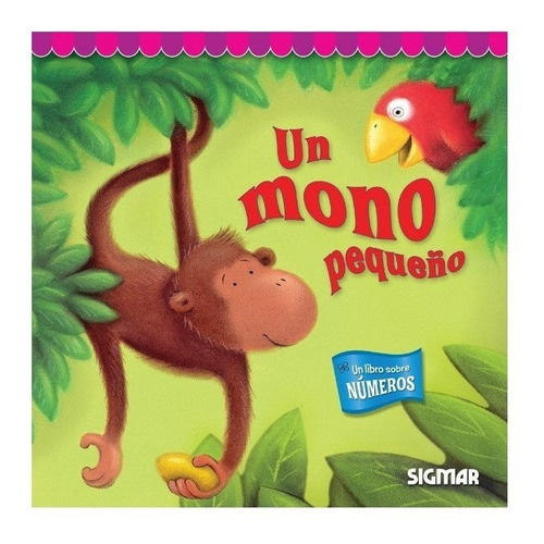 Libro Infantil Àlbum Cartoné, Pop Up Números Un Mono Prqueño