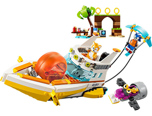 Lego Barco De Aventuras De Tails (76997) Cantidad de piezas 393