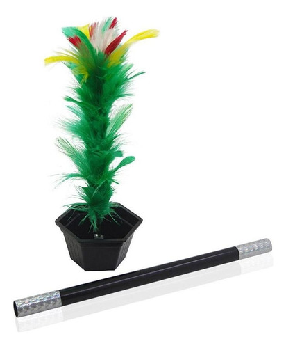 Kit - Pegadinha Da Aranha Escondida + Varinha Magica Da Flor Crem E Verde