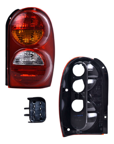 Calavera Derecha Jeep Librety 2002 2003 2004 Depo