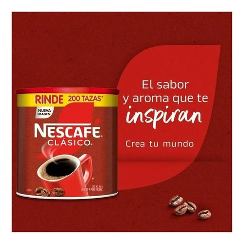 Café Soluble Nescafé Clásico 400 G