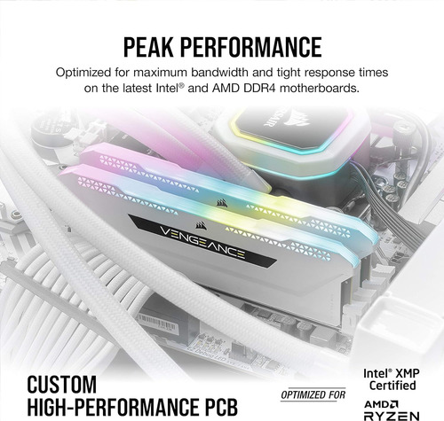 Corsair Vengeance Rgb Ram, Ddr4 3600mhz, 2 X 16 Gb
