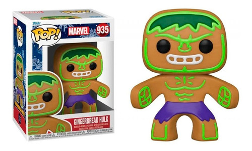 Funko Pop Gingerbread Hulk #935 - Holiday - Natal