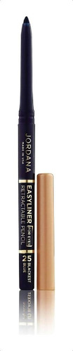 Easyliner For Eyes Jordana Delineador De Ojos Retractil Color 25 Blackest Blue