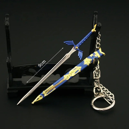 Llaveros Game Zelda Link Master Sword Para Cosplay Alloy Ope