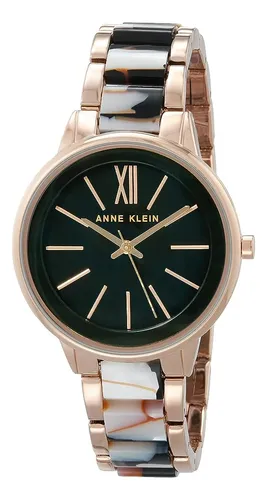 ~? Anne Klein Reloj Pulsera De Resina Para Mujer, Oro Rosa/m