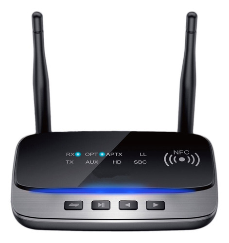 Bluetooth 5.0 Receptor Del Transmisor Actualizado Aptx Hd