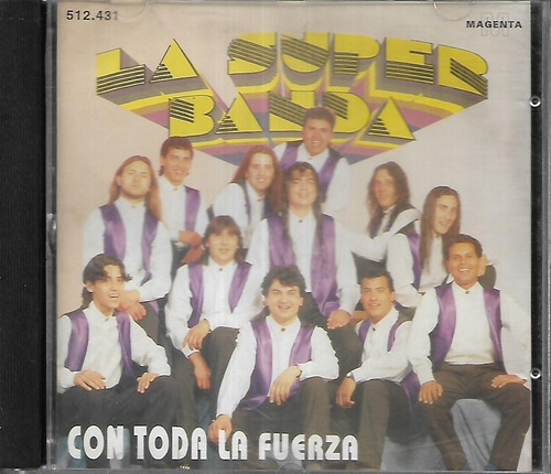 La Super Banda Album Con Toda La Fuerza Sello Magenta Cd