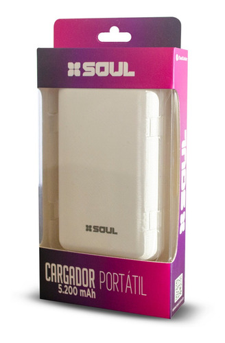 Cargador Portatil Powerbank Soul 5200ma - Factura A / B