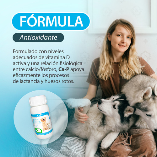 Pack 2 Ca-p Ruiland Vitaminas Minerales Perro 120 Tabletas