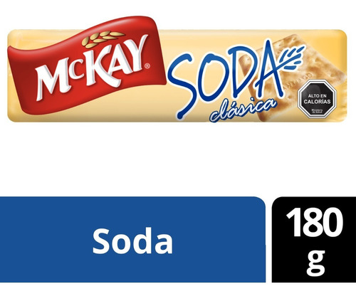 Galleta Mckay® Soda Clásica 180g