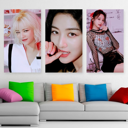 Cuadros Twice Kpop Formula Of Love Art Promo X3 De 80x50cm