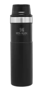 Jarro Térmico Stanley One Hand 6441n Negro De 591 Ml.