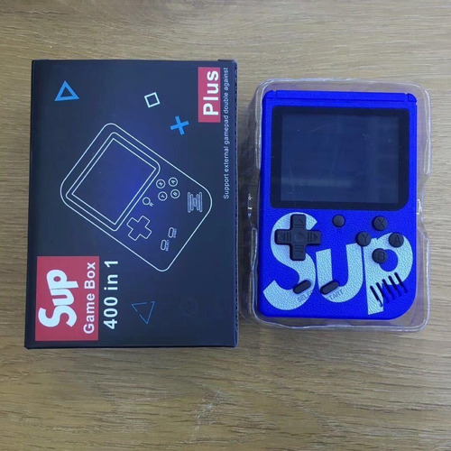 Vídeo Game Portátil 400 Jogos Internos Mini Game Sup Preto