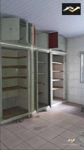 Salão Para Alugar, 400 M² Por R$ 6.500,00/mês - Jardim - Santo André/sp - Sl0157