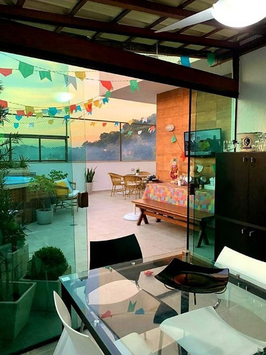 Imagem 27 de 29 de Cobertura Com 4 Dormitórios À Venda, 188 M²- Santa Rosa - Niterói/rj - Co0143