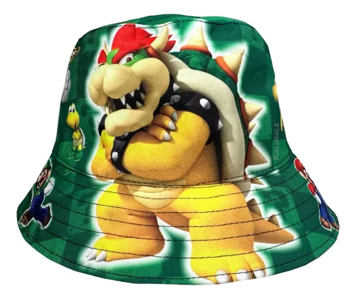 Bucket Hat Mario Bros. Sombrero Pescador Gorro