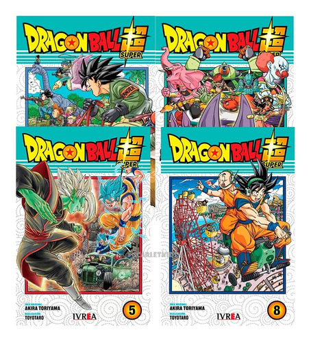 Manga Dragon Ball Super Ivrea 4 Tomos Elegi Tu Tomo Scarlet