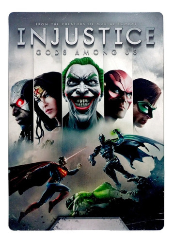 Injustice Gods Among Us Caja Metálica Xbox 360 En Español (Reacondicionado)