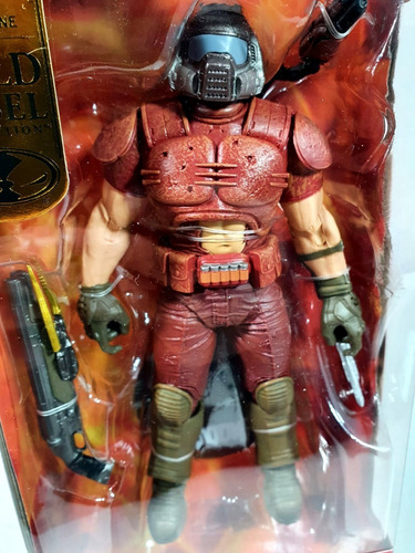 Doom Slayer Classic Red Mcfarlane Gold Label Redcobra Toys (Usado)