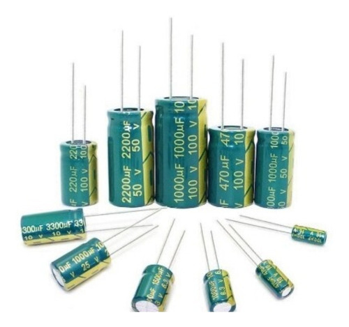 Condensador Electrolitico 3300uf 6.3v Kit 5 Unidads