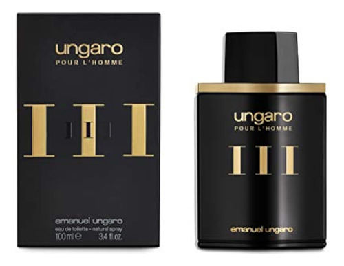 Emanuel Ungaro Iii Para Hombre. Eau De Toilette Spray 3.4oz.