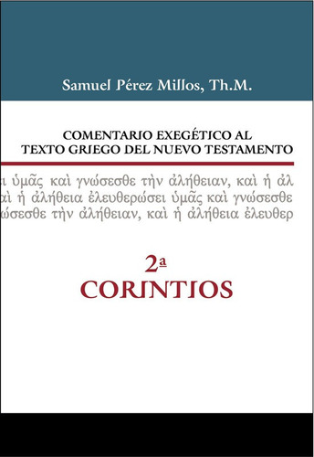 Comentario Exegetico Griego 2 Corintios