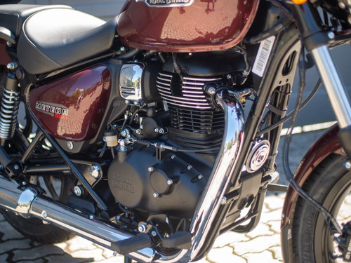 Imagen 16 de 25 de Royal Enfield Meteor 350 Stellar Rojo Disponible Ya