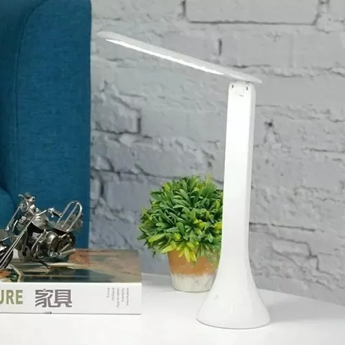 Pack X2 Lampara Led Touch Escritorio Velador Usb Recargable