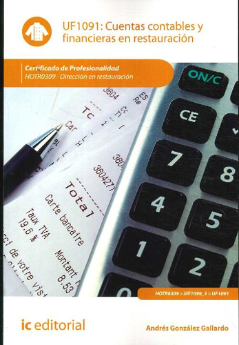 Libro Uf1091 Cuentas Contables Y Financieras En Restuaracion