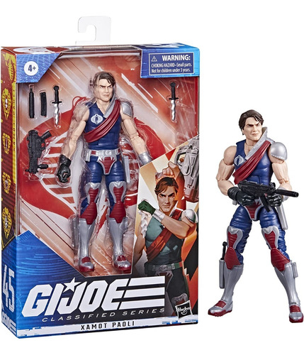 Coleção da série classificada de Xamot Paoli Gi Joe #45 Hasbro