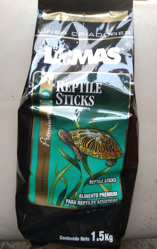 Imagen 3 de 5 de Lote 4 Alimento Tortuga Lomas Wardley Reptile Sticks 1.5kg