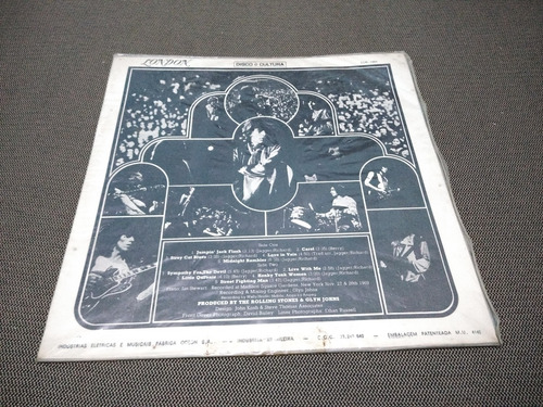Lp Rolling Stones 1970 Mono - Get Yer Ya-ya's Out Lln-7201 (Usado)